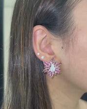 Tourmaline Star Earrings