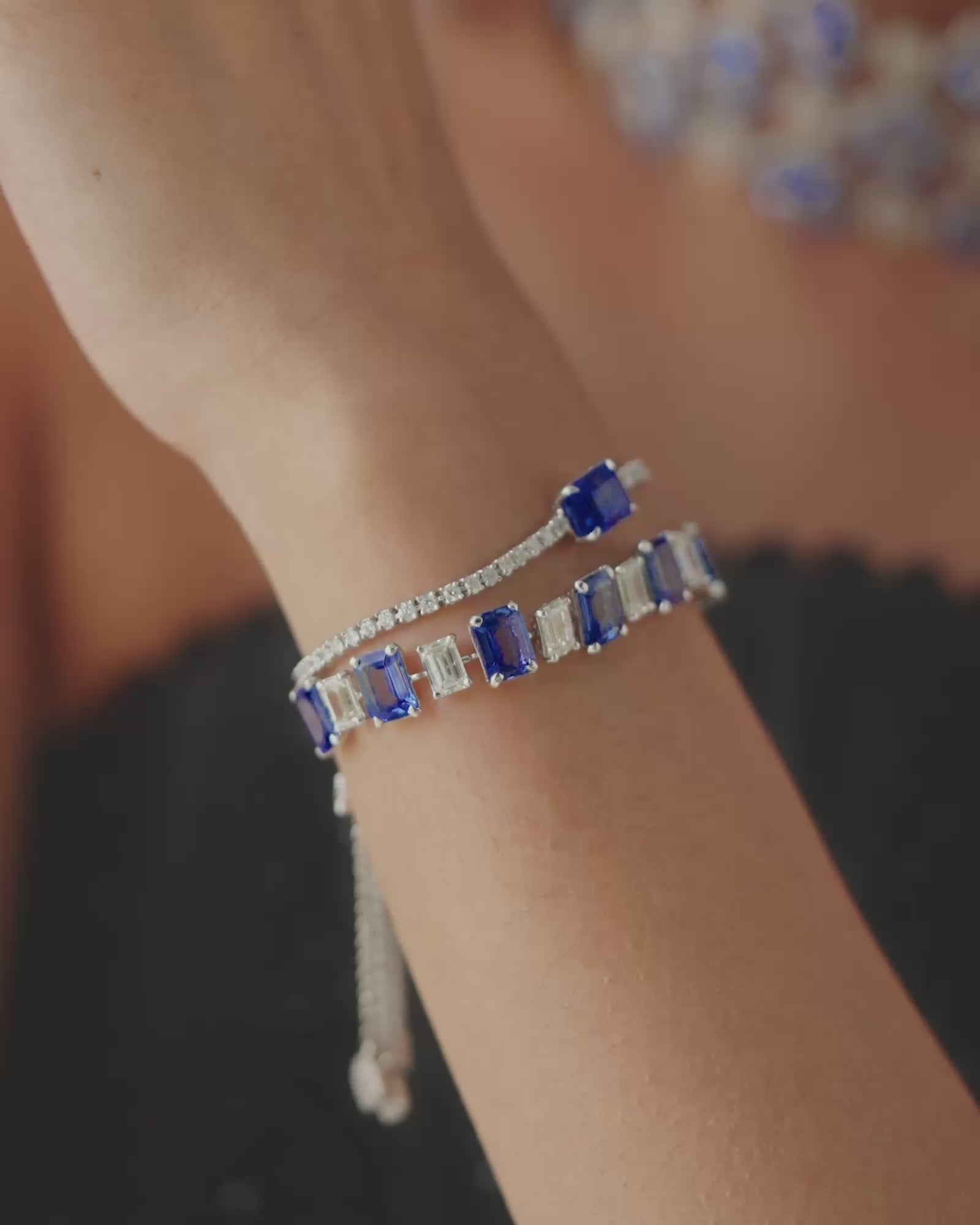 Havana Tanzanite Tennis Bracelet