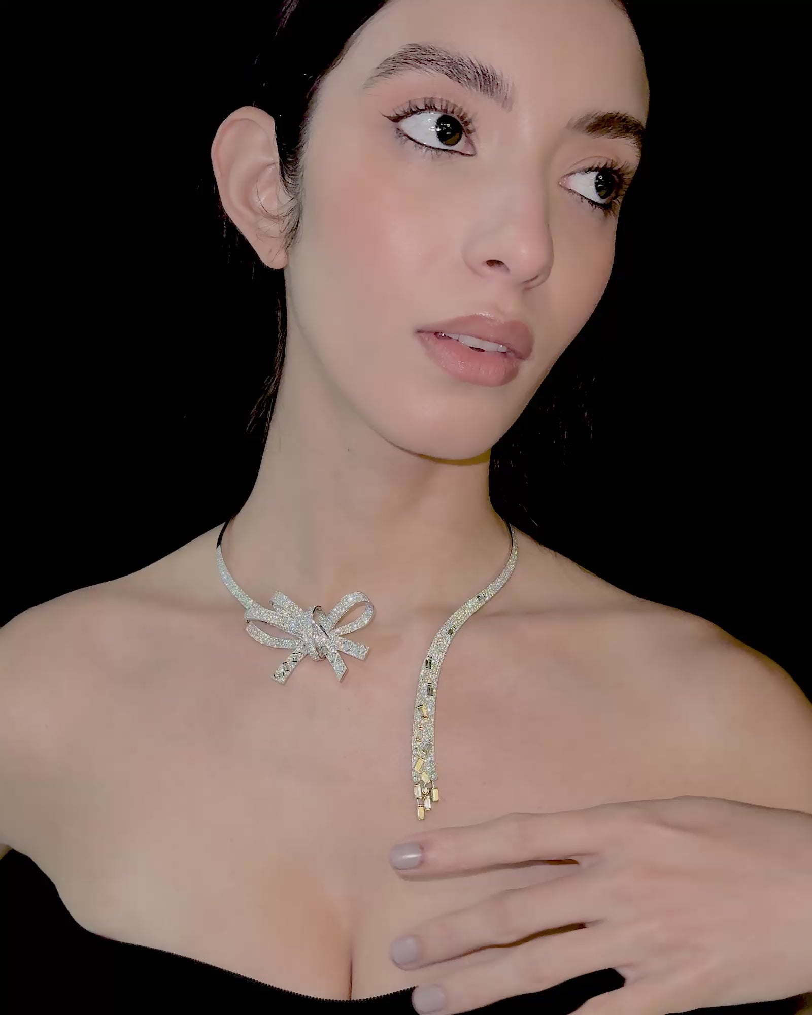 Aurora Bow Necklace