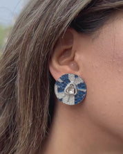 Haute in Blue Earrings