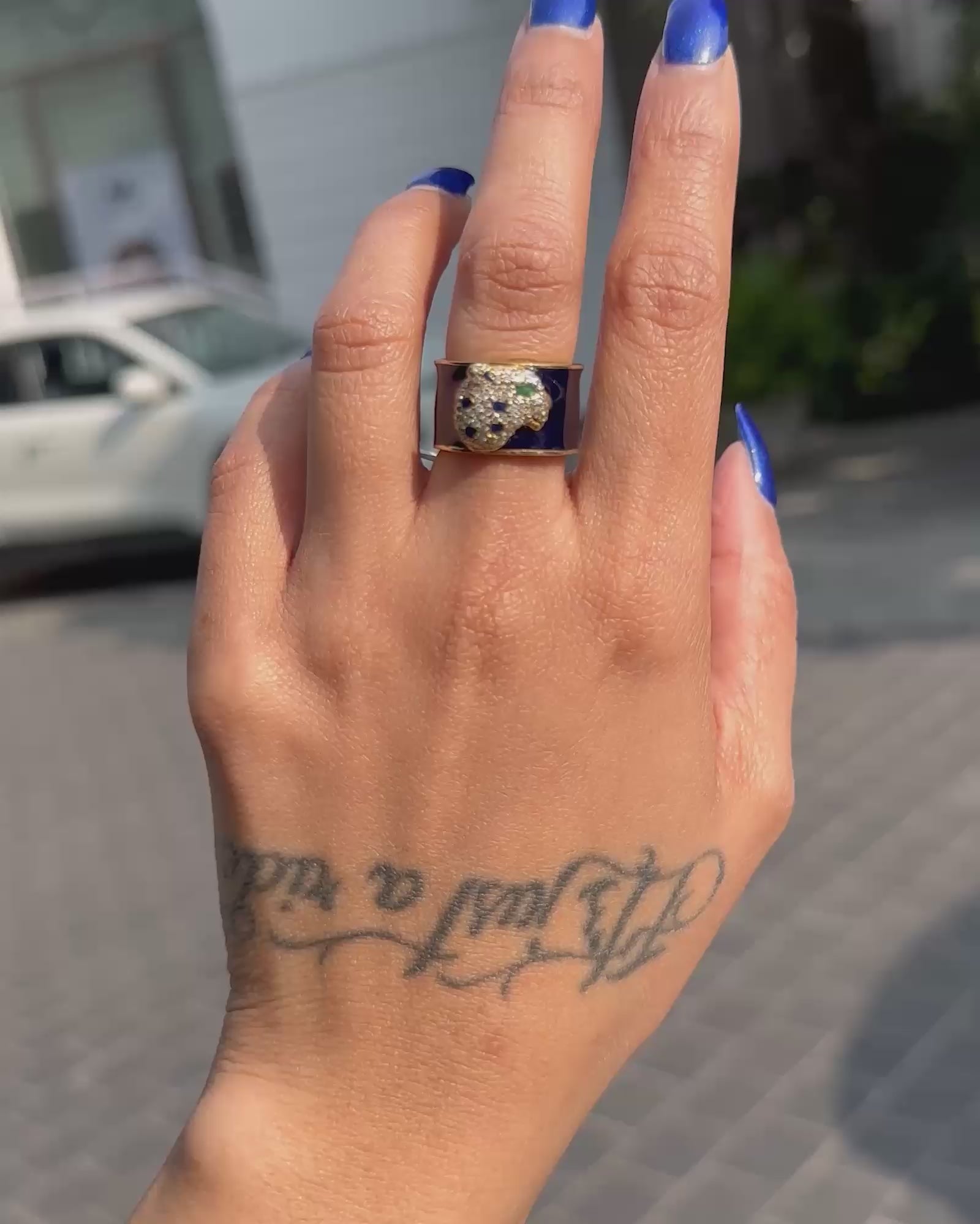 On The Hunt Ring (Blue)