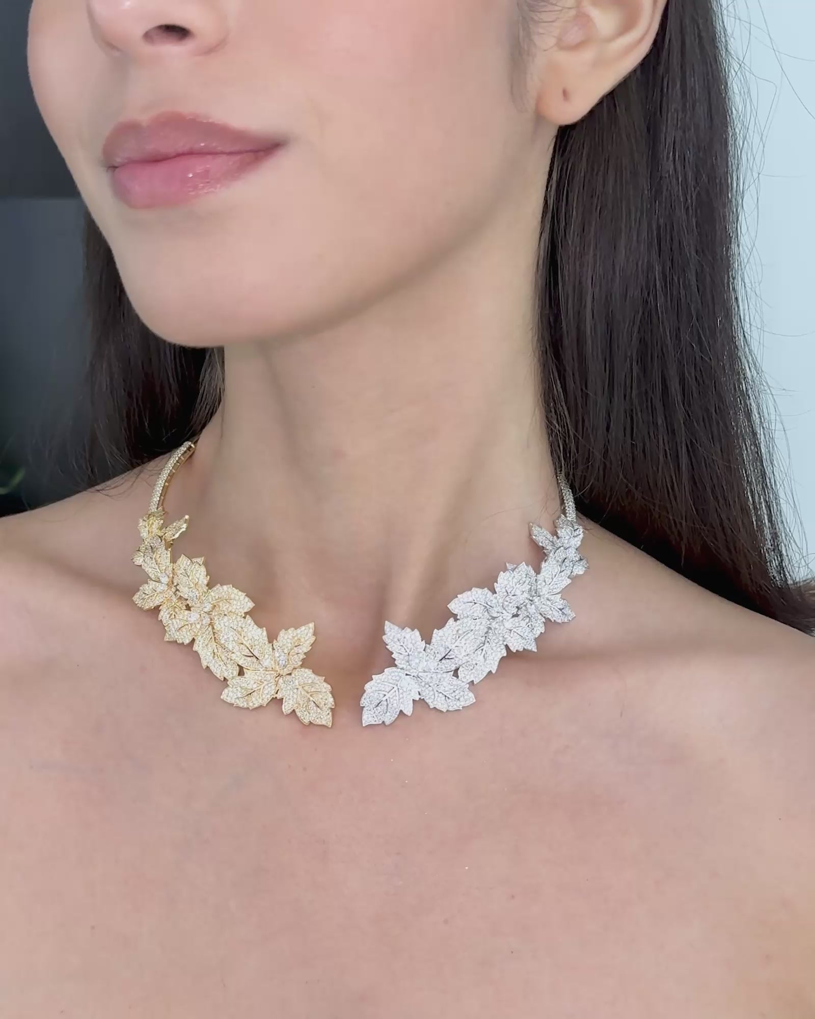 Fronde Duet necklace