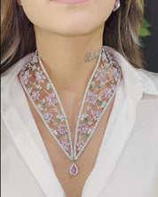 Flower Power Collar Necklace