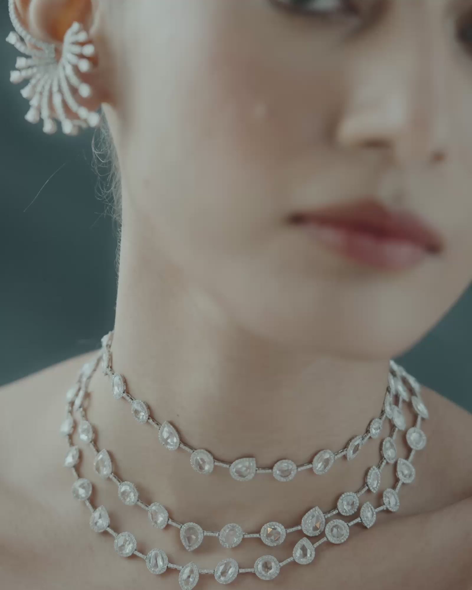 Starburst Diamond Ear Cuffs