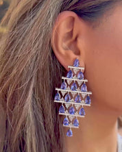 Tanzanite Calling Earrings