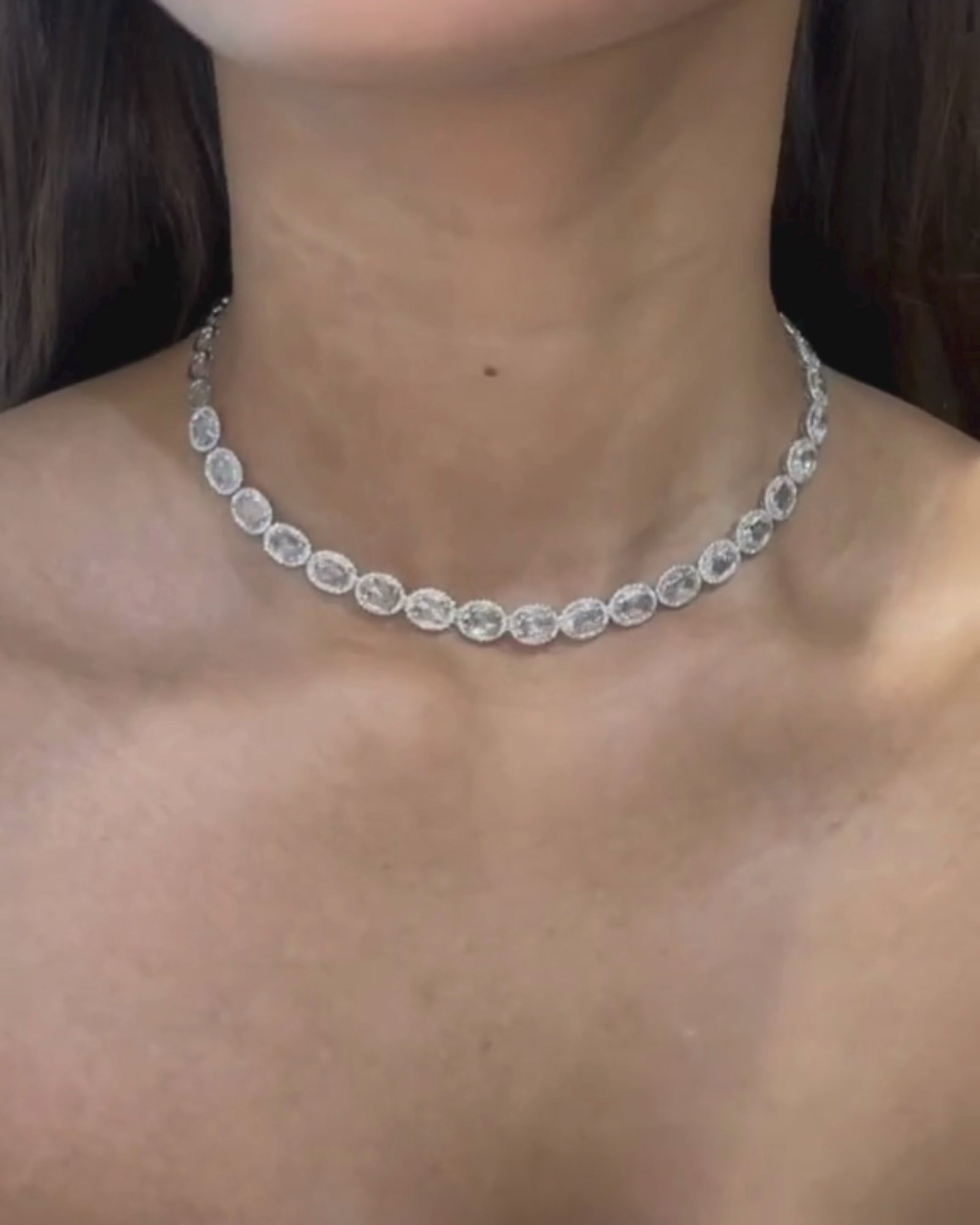 Lustre Diamond Necklace