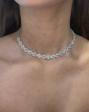 Lustre Diamond Necklace