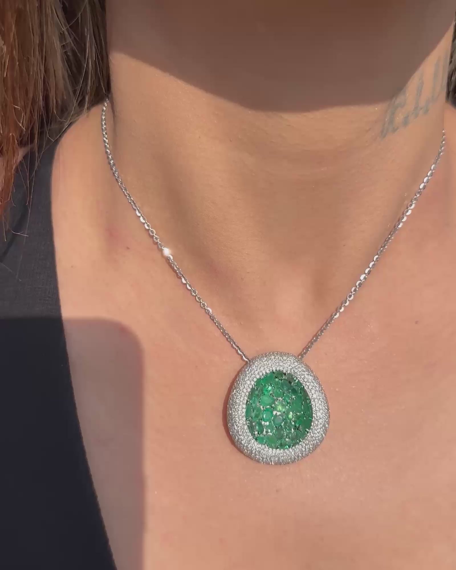 Emerald Oasis Pendant