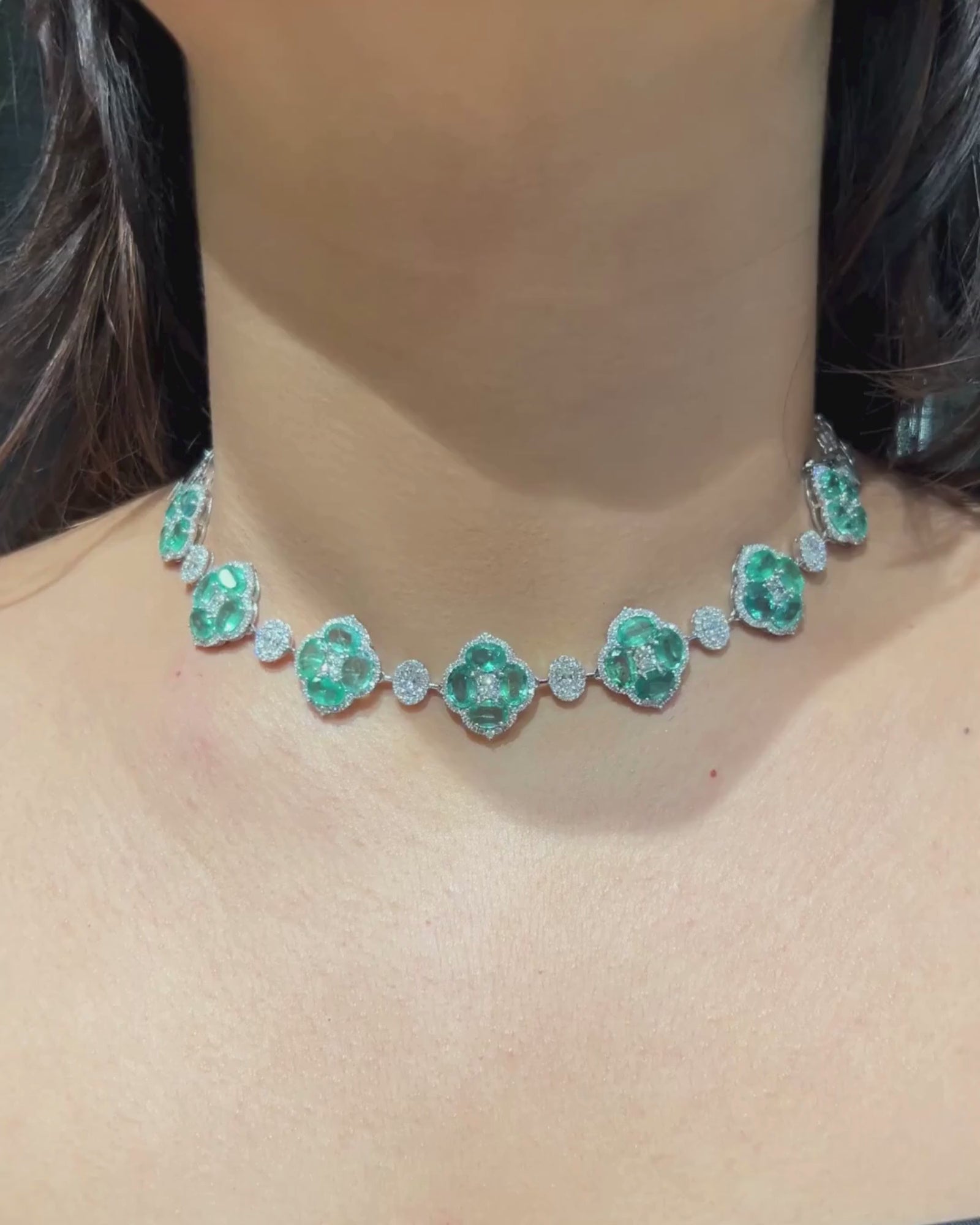 Calliope's Emerald Necklace