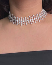 Diamond Spike Choker