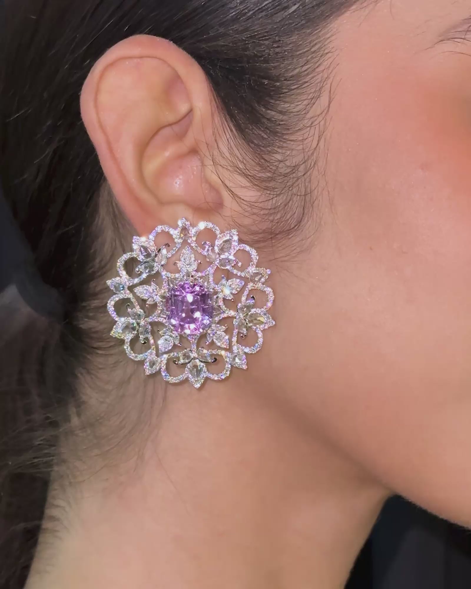 Rose Code Earrings