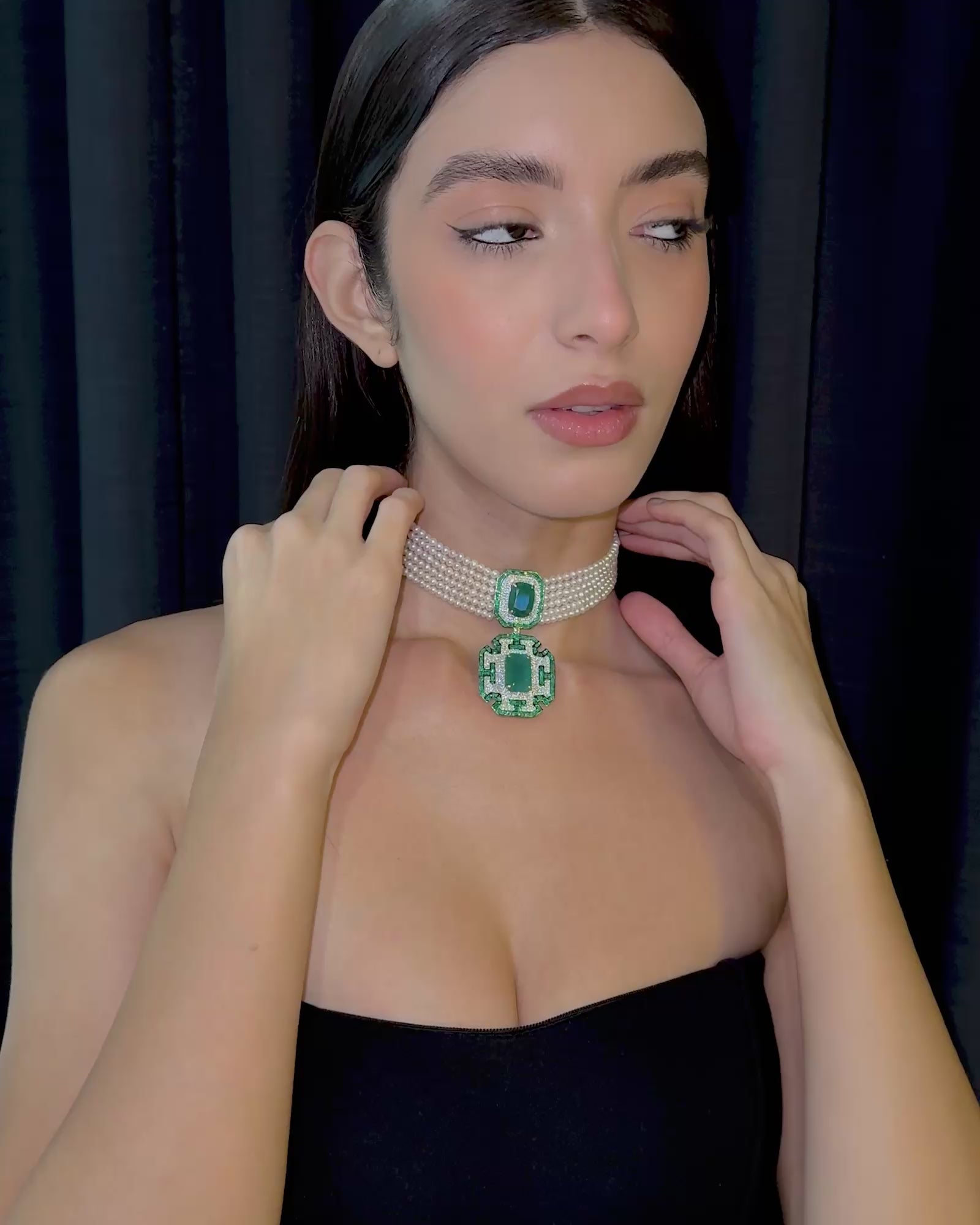 Gatsby Pearl Necklace