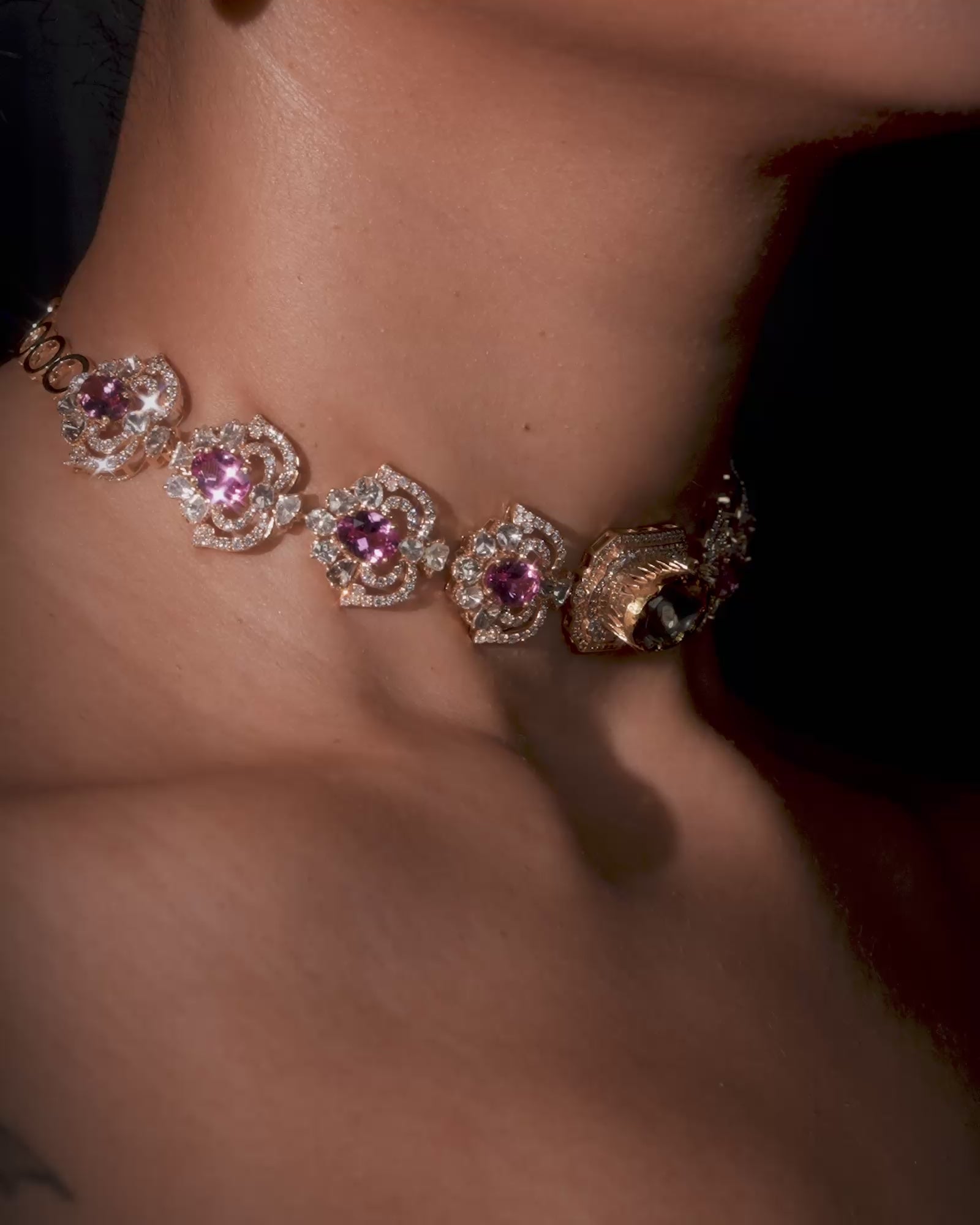 Rosette Choker