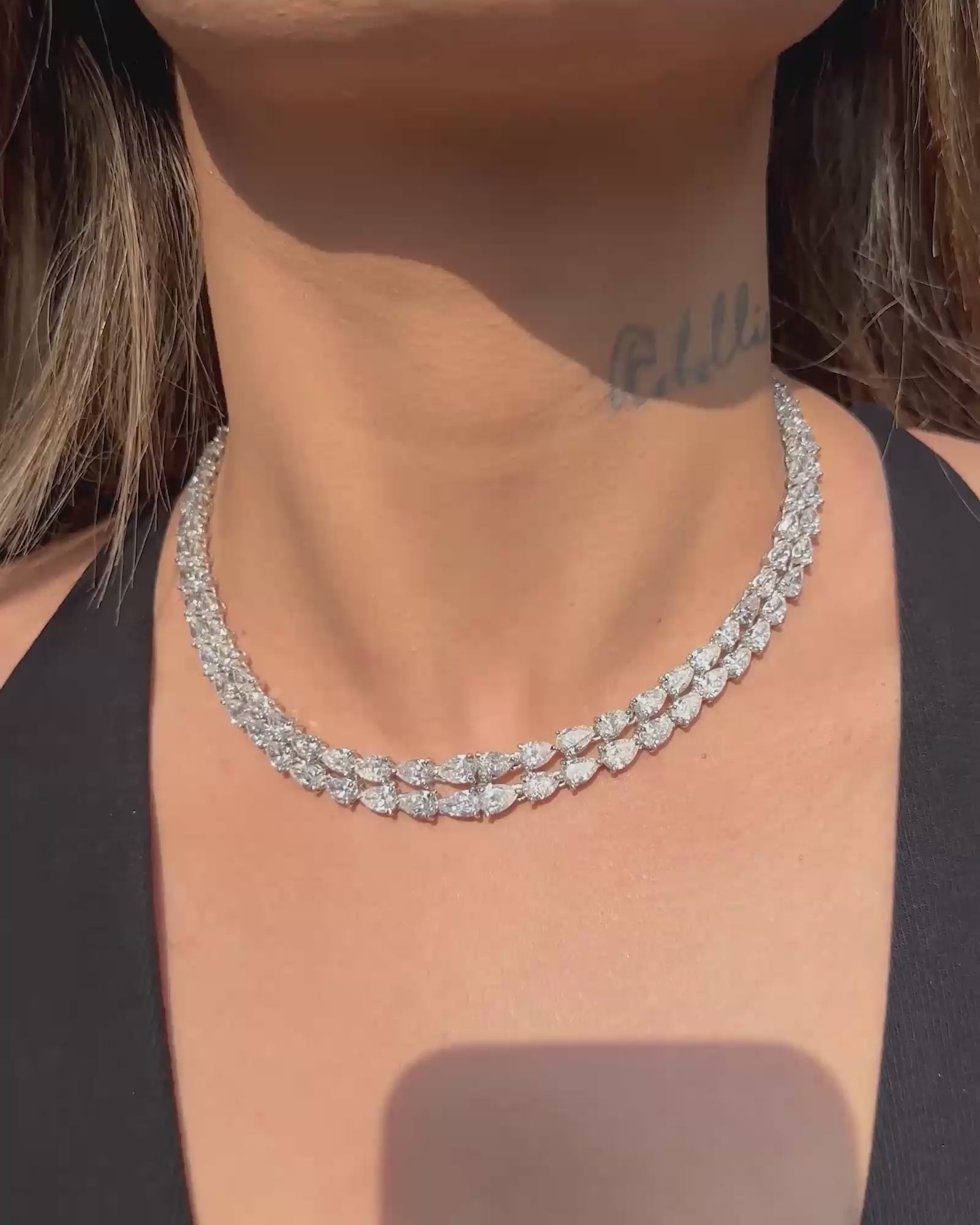 Diamond Times Two Necklace