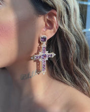 Cross My Heart Earrings