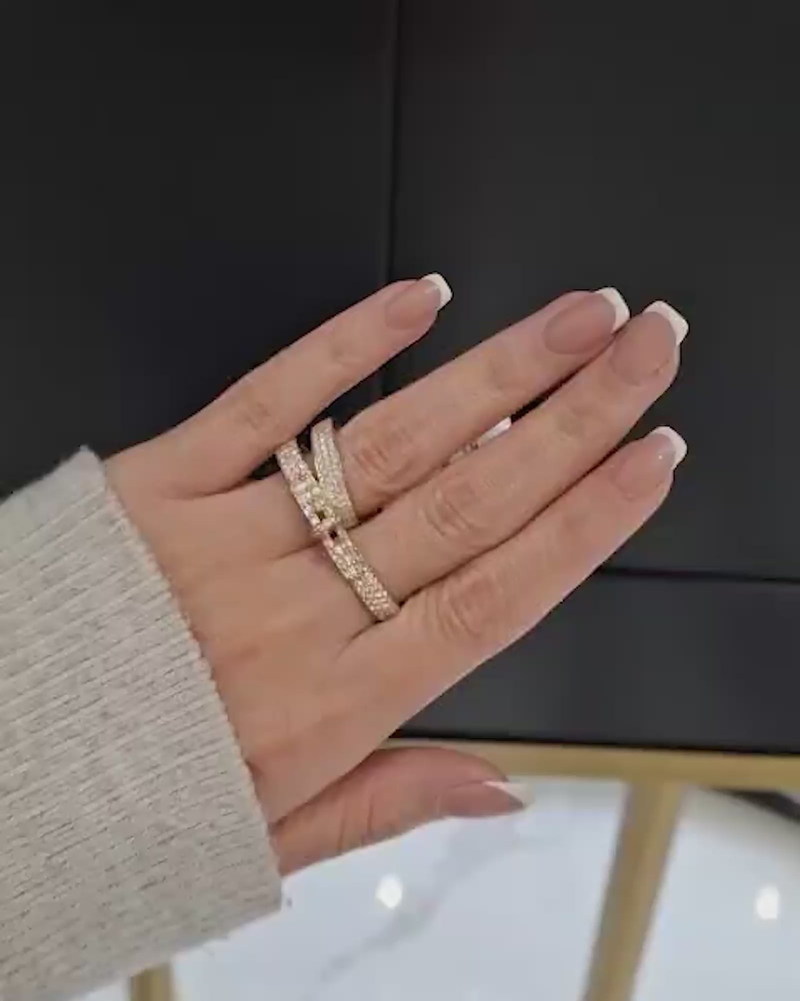 Gridlock Duet Ring
