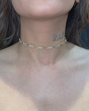 Hexa Flex Tennis Necklace