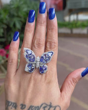 Meant to Fly Tanzanite Ring
