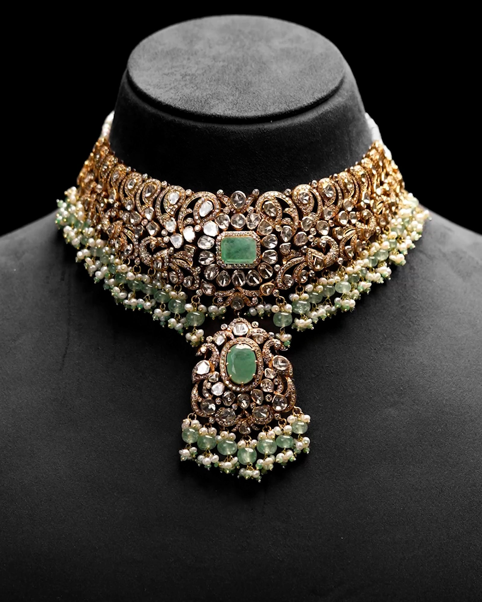 Zahra Polki Necklace