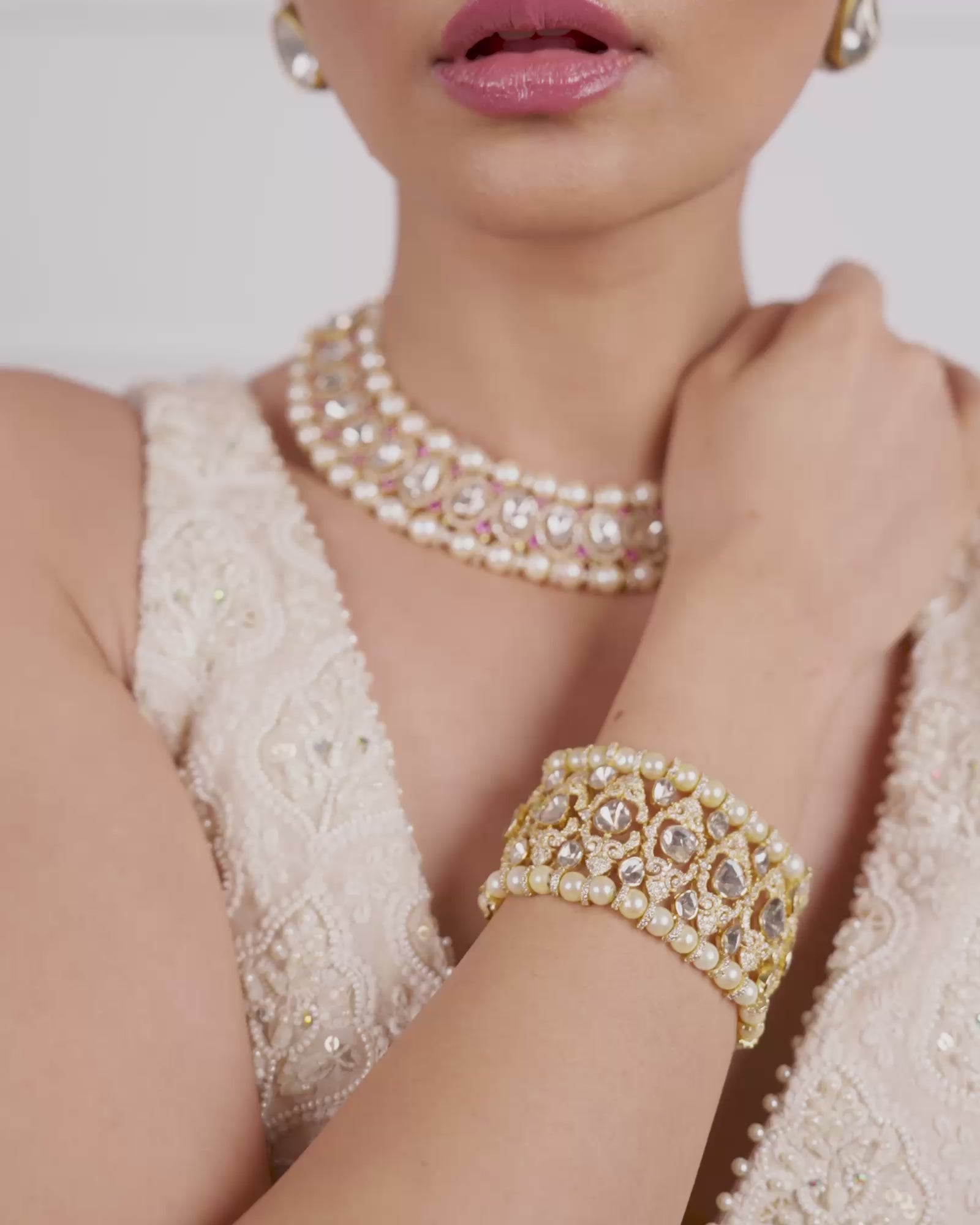 Golden Lace Bracelet