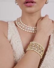 Golden Lace Bracelet