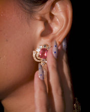 Rosette Earrings