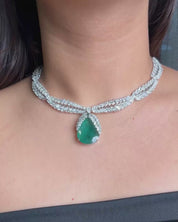 Emerald Aura Necklace