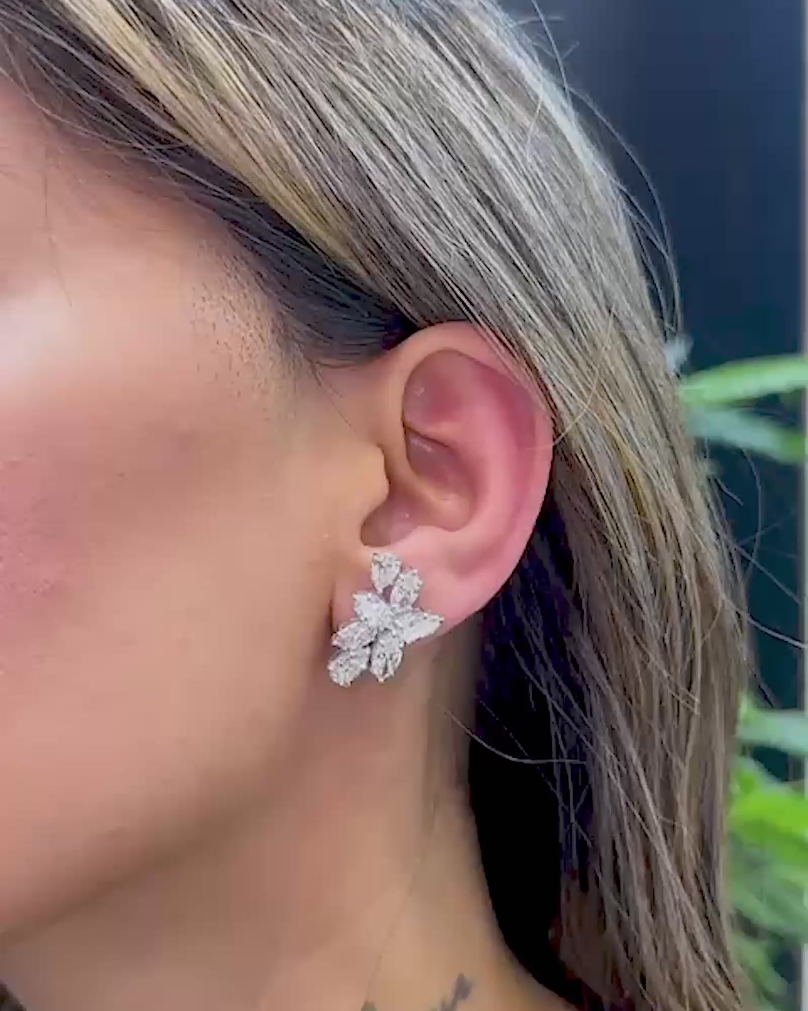 Diamond Breath Earrings