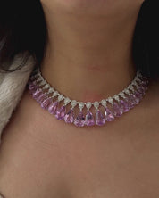 Kunzite Waterfall Necklace 2.0