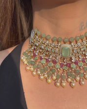 Heera Mandi Polki Choker