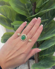 Double The Fun Ring (Emerald)