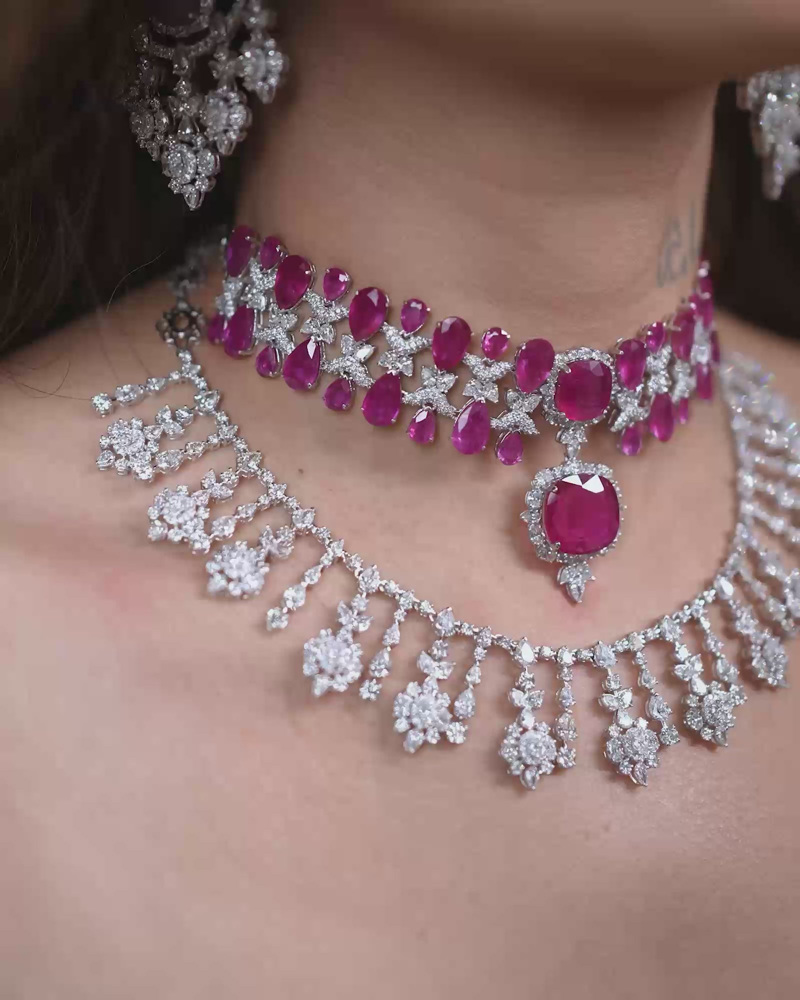 Diamond Dial Necklace