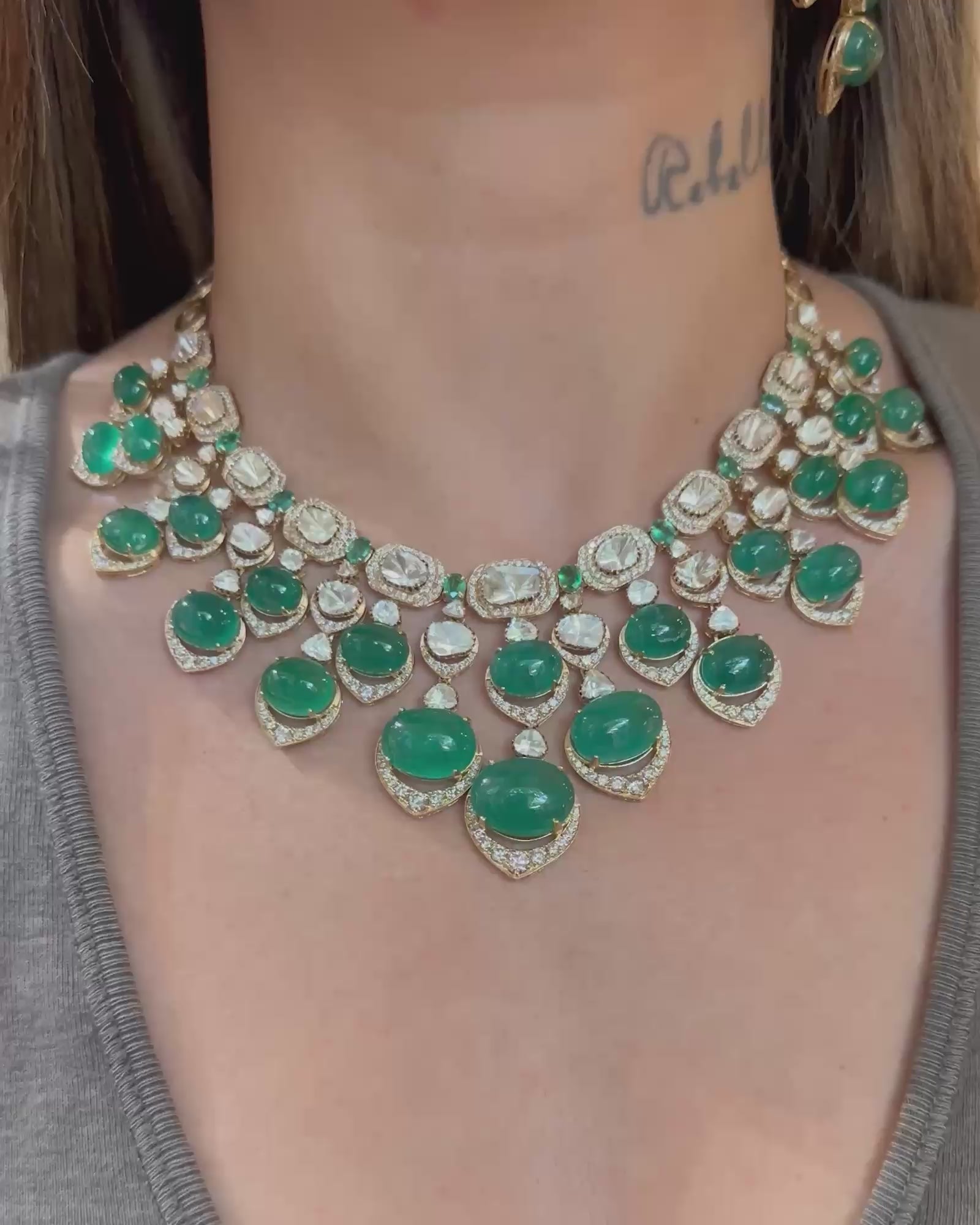 Emerald Bagh Choker