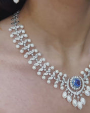 Tanzanite Eclipse Necklace