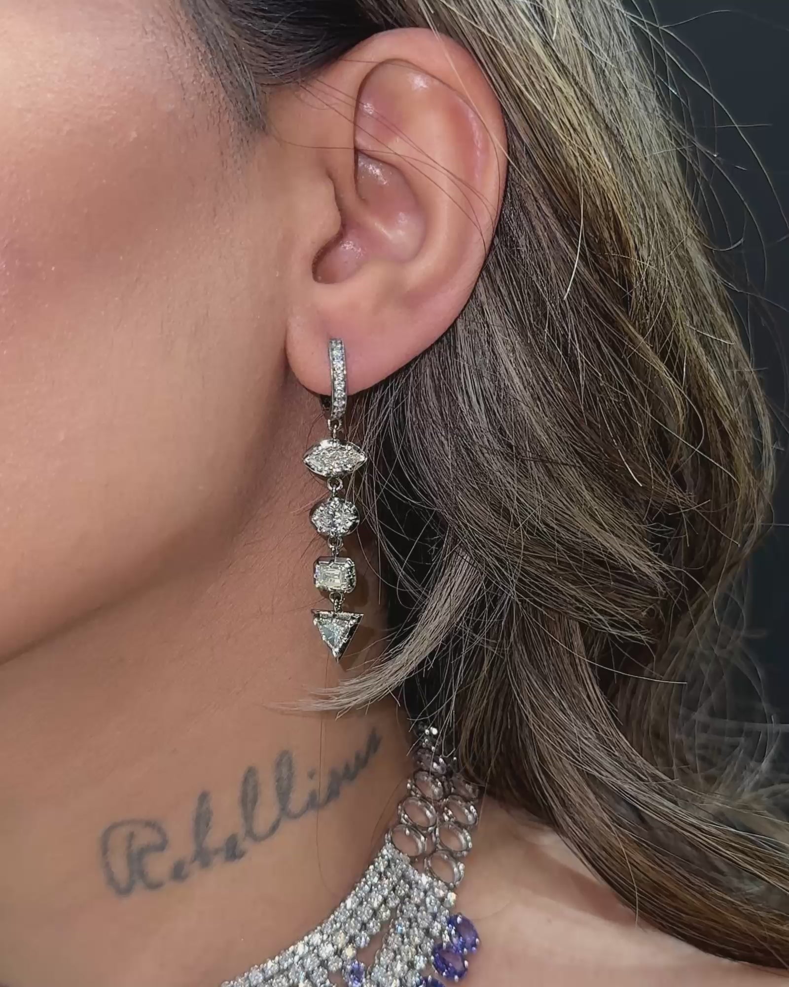 Diamond Dripout Earrings