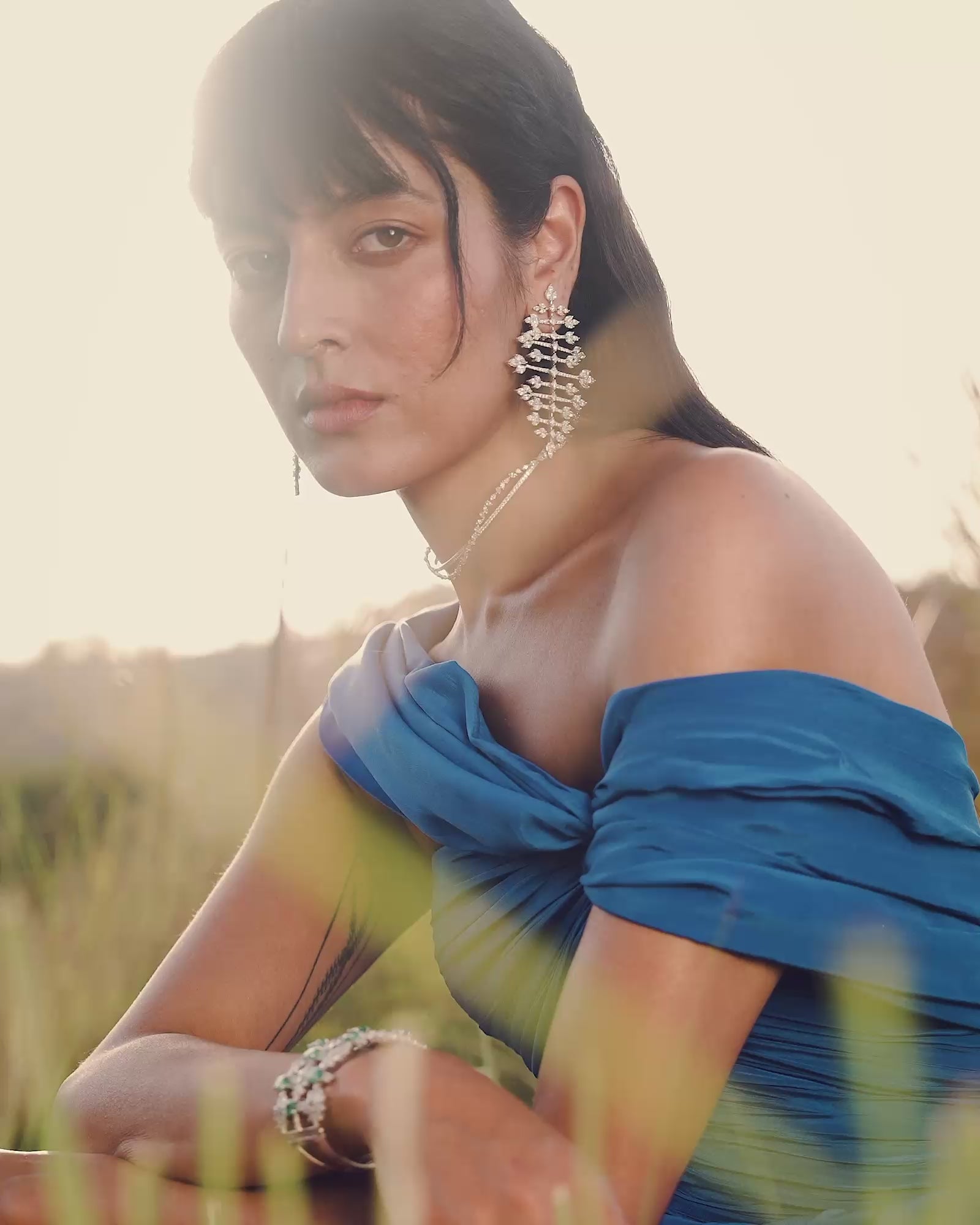 Ice Queen Diamond Earrings