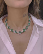 Emerald Lush Soiree Necklace