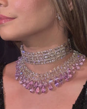 Kunzite Waterfall Necklace