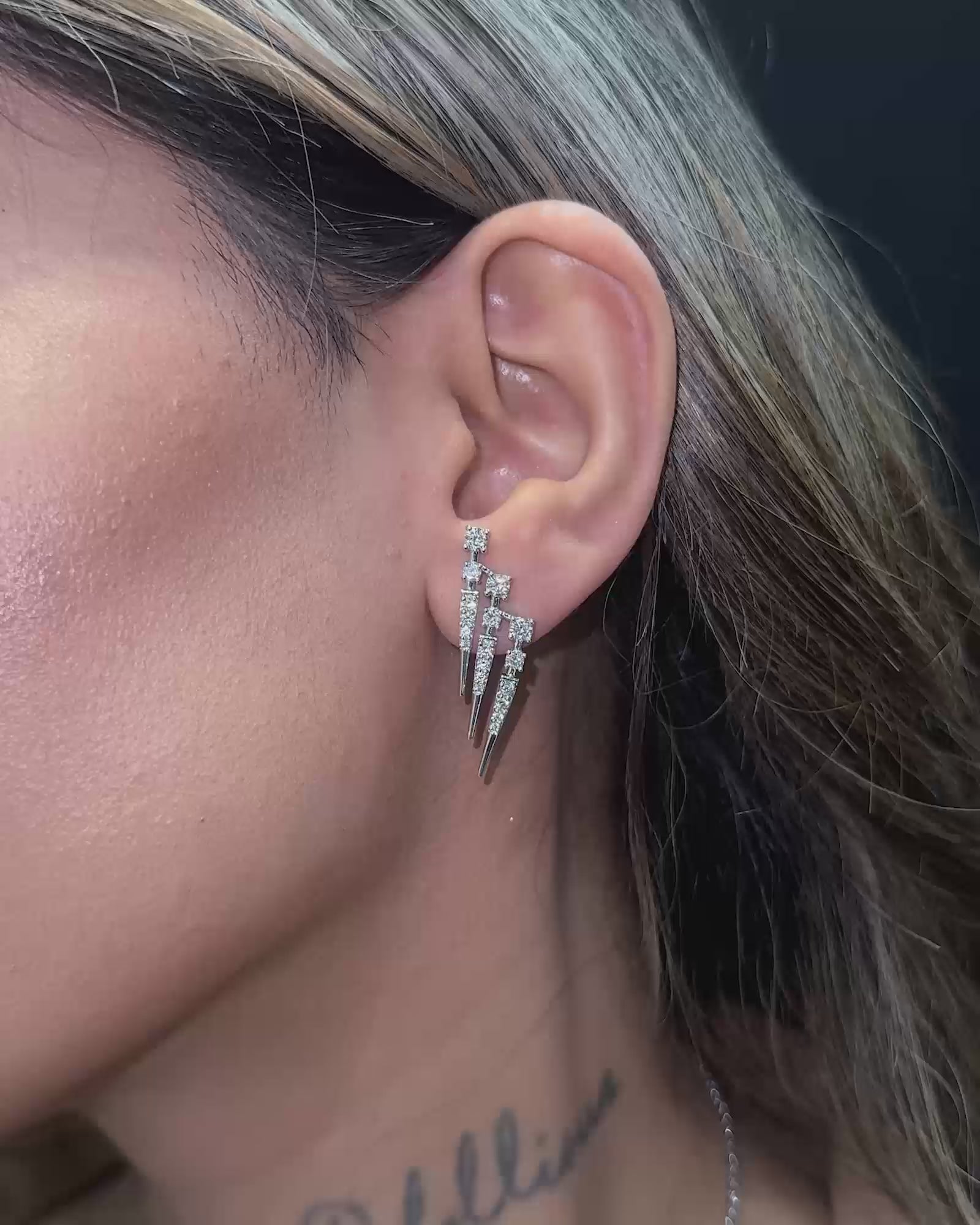 Mini Spikette Earrings