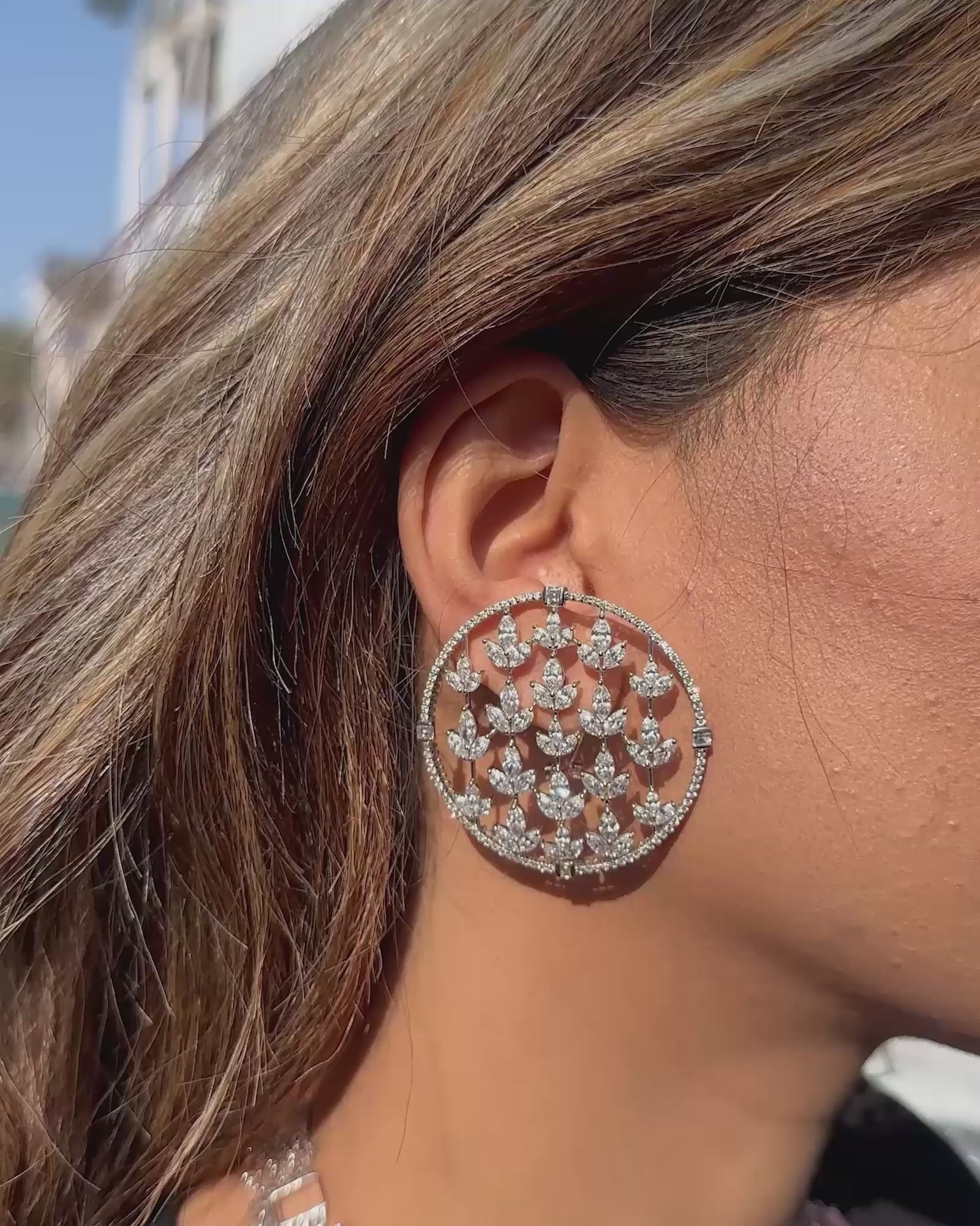 Celestia Loop Earrings