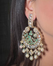 Dancing Peacock Earrings