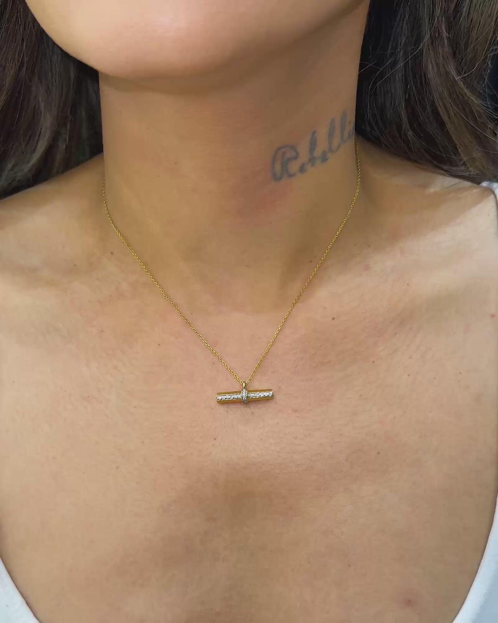 Marrakech Bar Pendant Necklace