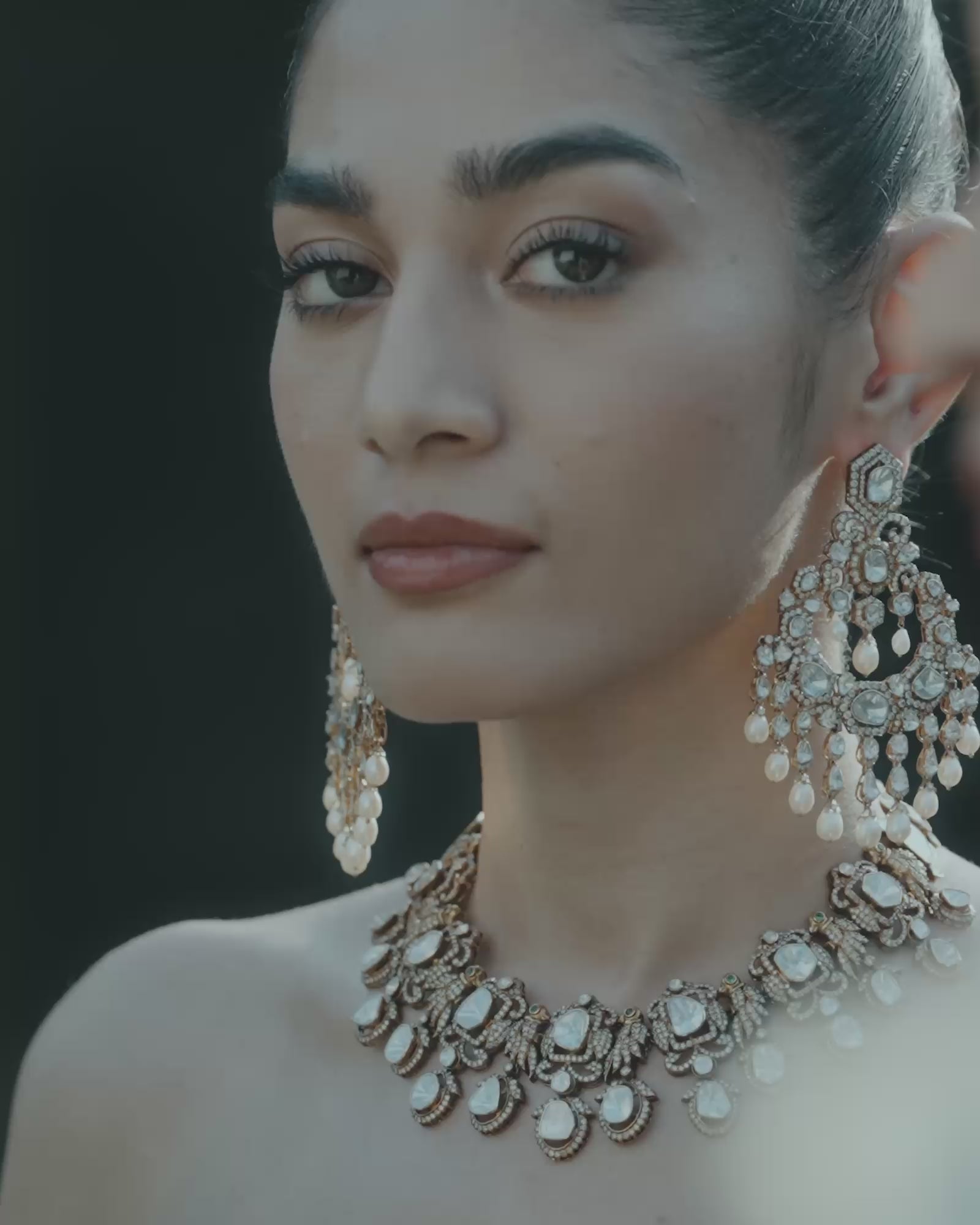 Kohinoor Lotus Necklace