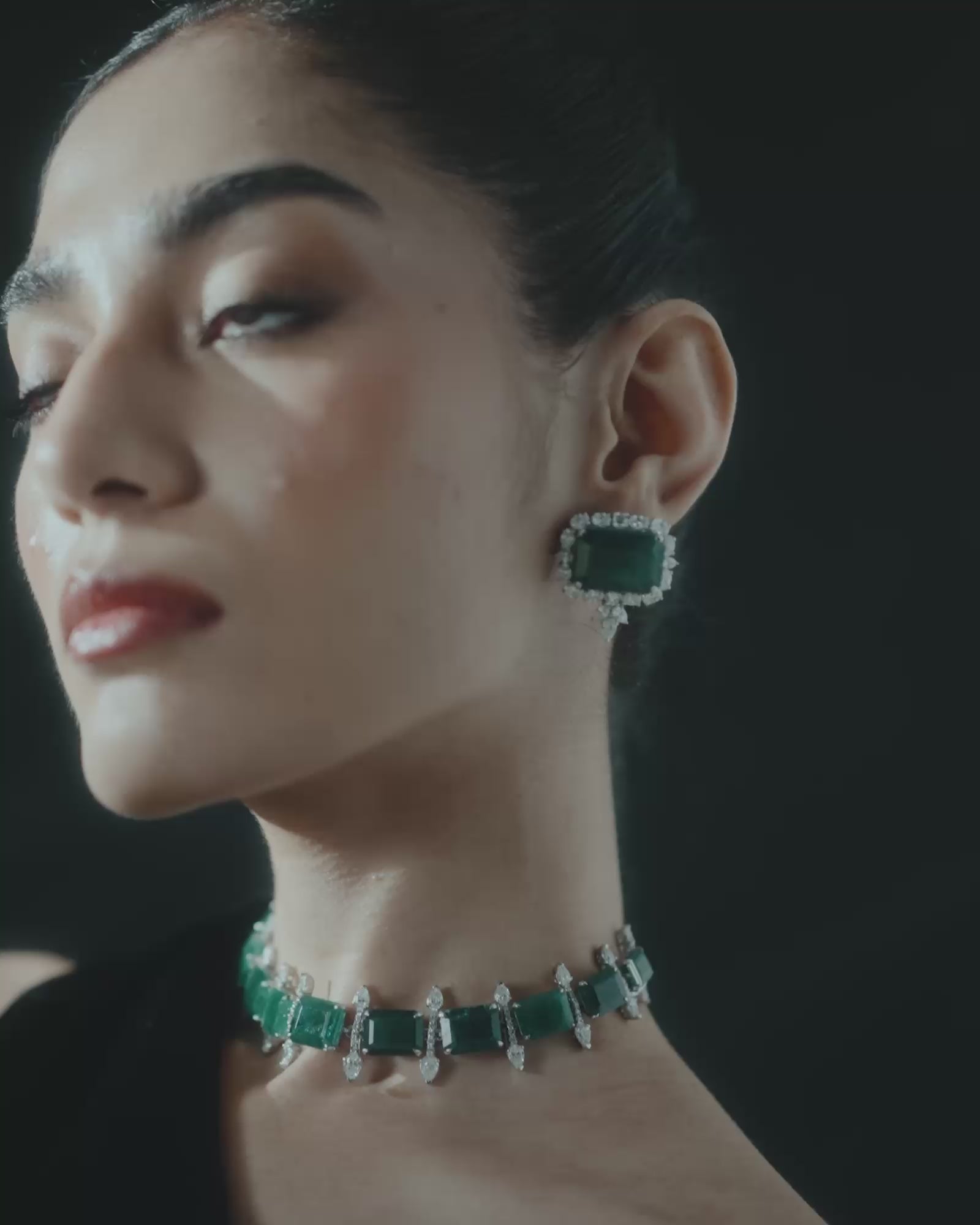 Cleopatra's Emerald Necklace