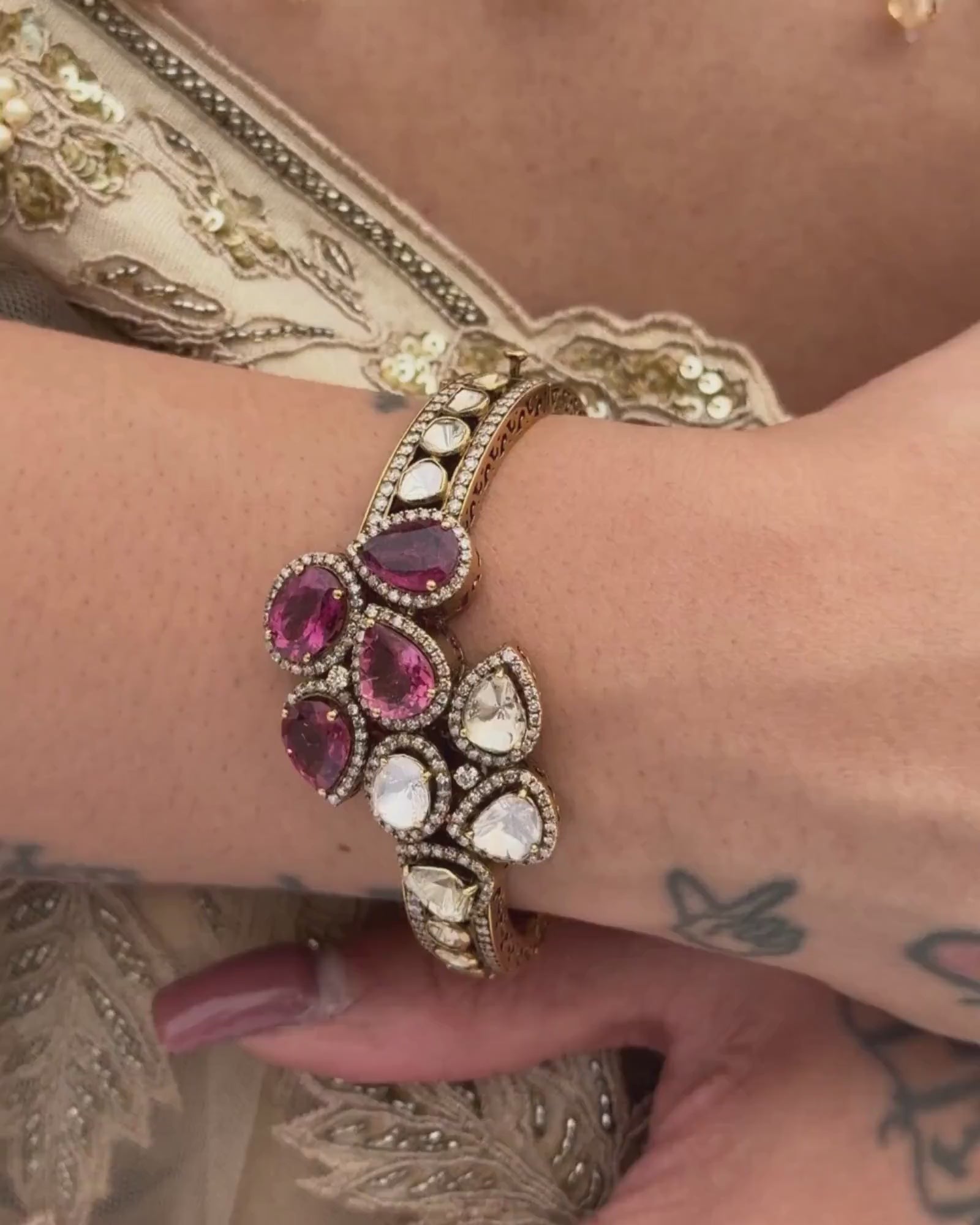 Nilofer Tourmaline Bracelet