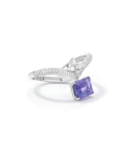Tanzanite Drop Ring