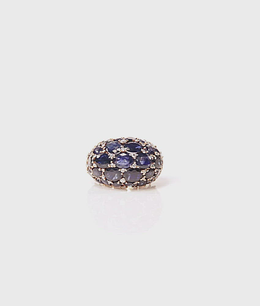 Candy Crush Ring (Blue sapphire)