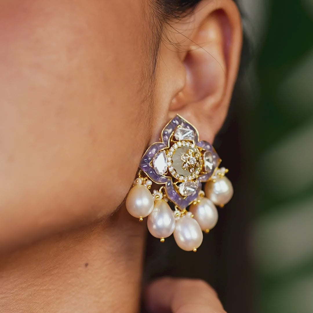 Pristine Tanzanite Earrings